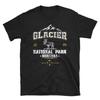 Крутая винтажная футболка унисекс с коротким рукавом, Национальный парк Глейшер, Монтана