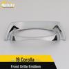 19 Corolla Front Grille Emblem Bright Ring and Hood Logo