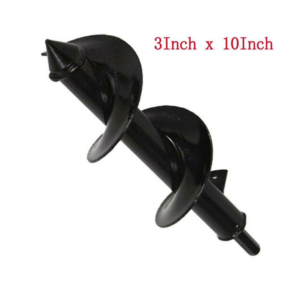 Инструмент для сеялки, шнек, сверло со спиральным отверстием, садовая посадка, маленькая земляная сеялка, бур для забора