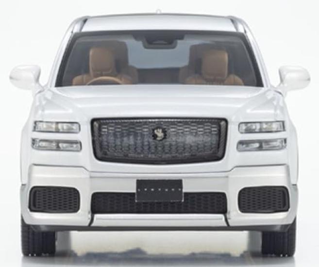 Kyosho Original Масштаб Toyota Century с отделкой KS03926WS 1/43 (Хаккаку) (Белый/серебристый) Средне-коричневый салон, Модель,