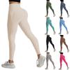 Women's Fashion Solid Color Yoga Pants High Waisted Skinny Sweatpants Fitness Pants