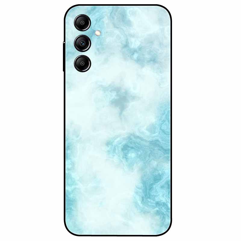 Чехол для Samsung Galaxy A54 5G A34 A24 S23 Чехол Цветочный Мраморный ТПУ Мягкий Силиконовый Чехол для GalaxyA54 A 34 Расписные Корпуса Телефонов