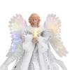 Украшение Рождественской Елки Декоративное Фестиваль Партии Креативное Украшение Рождественской Елки Ангел Топпер Подвеска Украшение Рождественской Елки