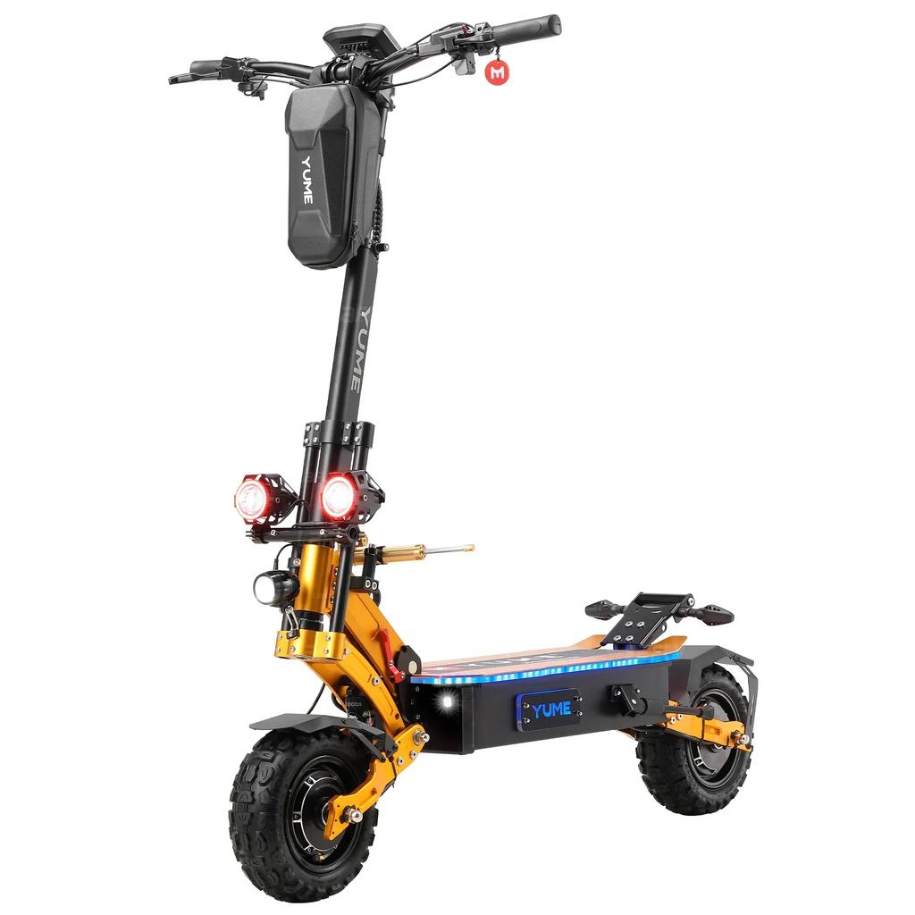 YUME X11 EU Certified Electric Scooter, 6000W, Dual Motors, 60V 27Ah Battery, 11 Inch Tires, Top Speed 95km/h