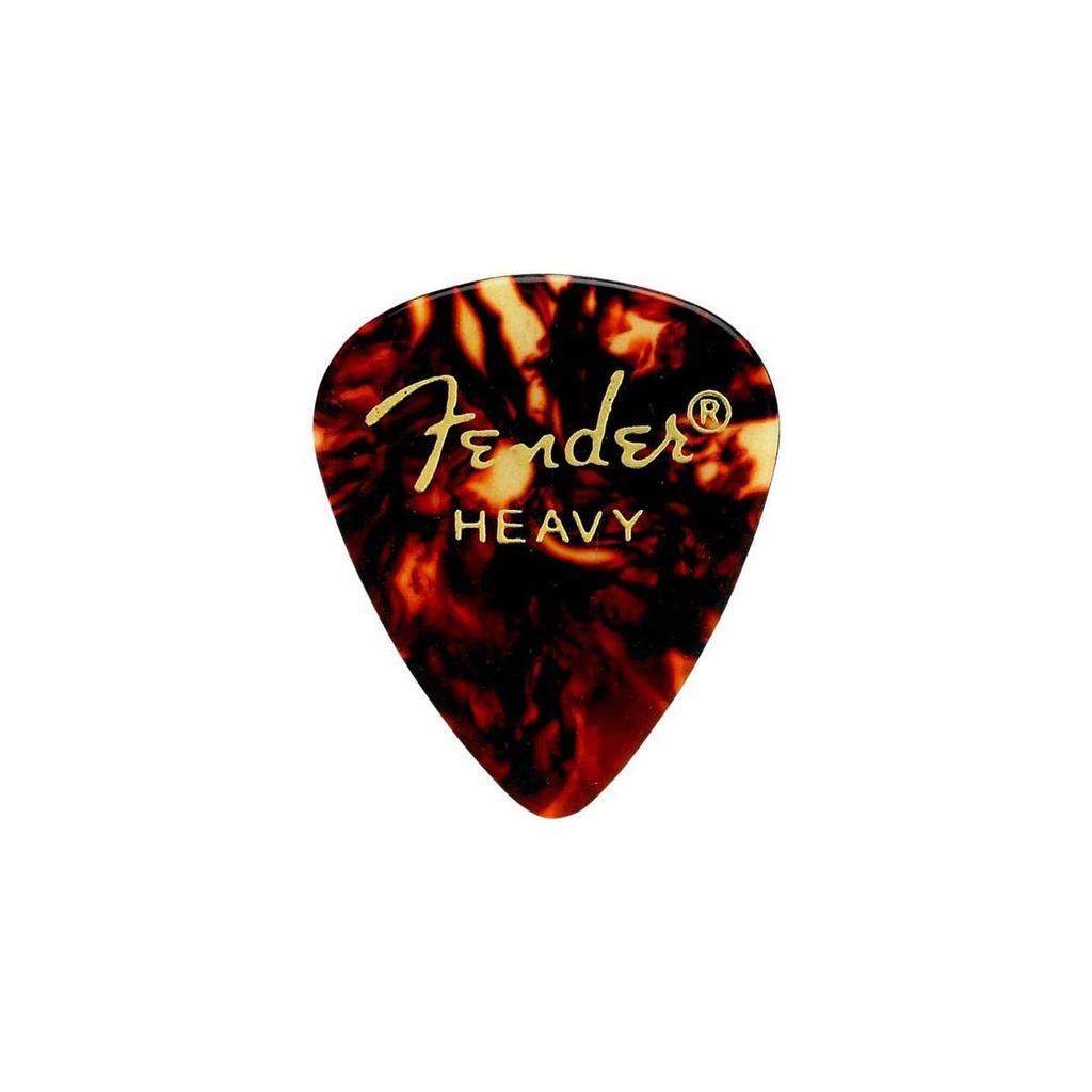 Fender Picks Tortoise 351 Heavy Shell, Shape, (12)