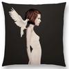 New Black White Style Wonder GirlSofa Pillow Case Elegant Lady Miracle Beauty Portrait Noble Mind Gorgeous Ideas Cushion Cover