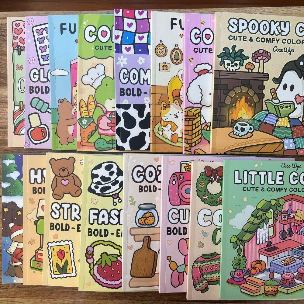 Жутковатая Милашка Граффити Живопись Книга Отдых Подарочная Книга Каракули Высокое Качество Раскраска Подарочная