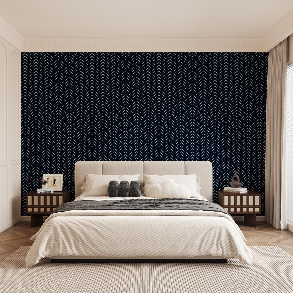 Водонепроницаемый влагостойкий европейский современный 40см наклейка на стену утолщенные фоновые обои украшение комнаты спальня полосы