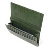 Длинный чехол для кошелька из натуральной кожи Shadow Smooth MSMW2AT1 Тонкая воловья кожа Зеленый [Mirashawn] Мужской [60]