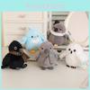 Crow Kingfisher Parrot Cute Bird Plush Toy Magnet Shoulder Play Home Decor Doll