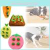 Dog Interactive Toys Strawberry Pineapple Carrot Snuffle Mat Dogs Puzzle Plush