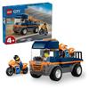 LEGO City 60491 Мотоциклетный перевозчик - Конструктор для детей от 4 лет - Идея для подарка