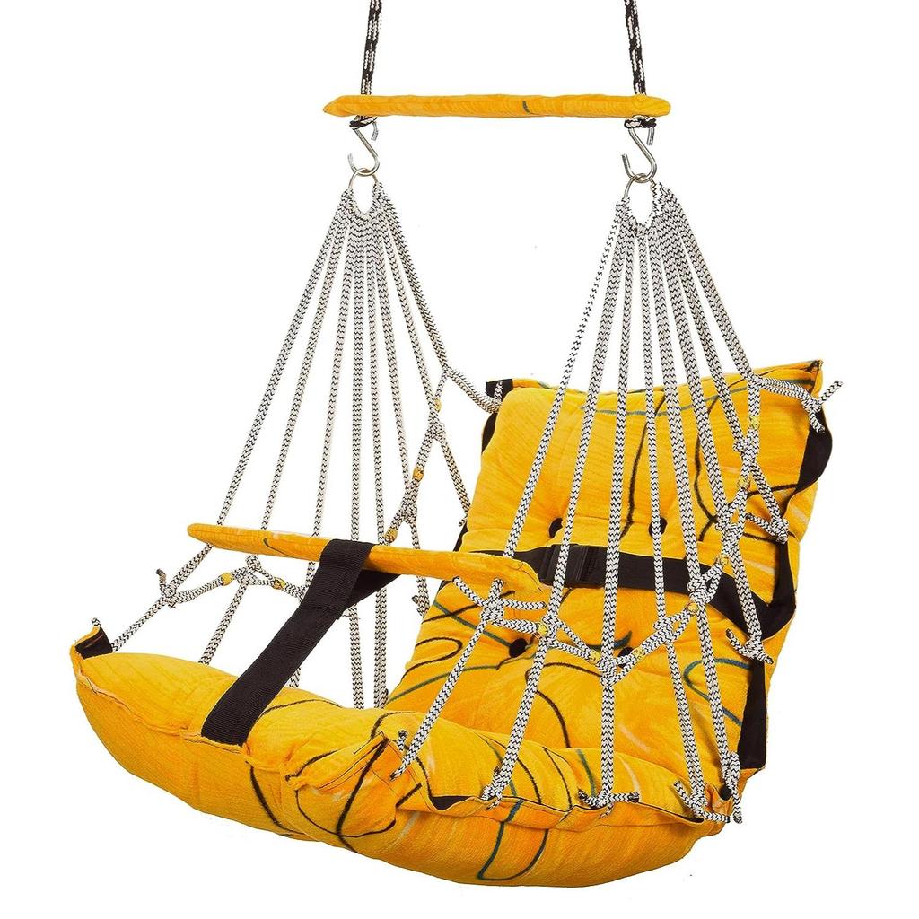 Хлопковое кресло-качалка для детей Детские складные и моющиеся 1-6 лет с ремнем безопасности