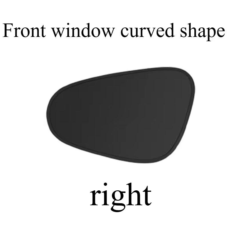 Электростатические шторы для бокового окна автомобиля, 4-слойная защита от солнца, складной солнцезащитный козырек для автомобиля, 99,9% блокировка УФ-лучей
