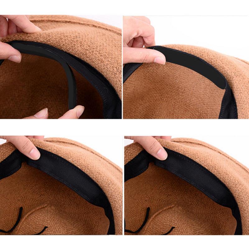 10 Pieces Hat Size Reducer Sticker Size Adjustment Sticker Hats Reducing Tape Size Reducer For Men Women Hats Caps DIY Craft