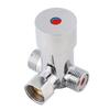 EBTOOLS G1/2 Hot and Cold Water Mixing Valve, Stopcock, Faucet, Handle Mixer, Cold and Hot Shower Temperature Control, Faucet Temperature Adjustment