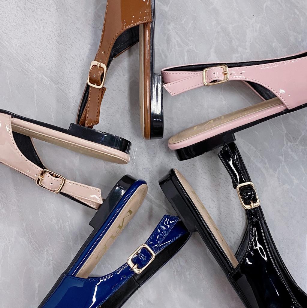 Женские туфли на плоской подошве с открытым носком, закрытым носком, сандалии с пряжкой на ремешке, женские удобные летние офисные туфли без застежек