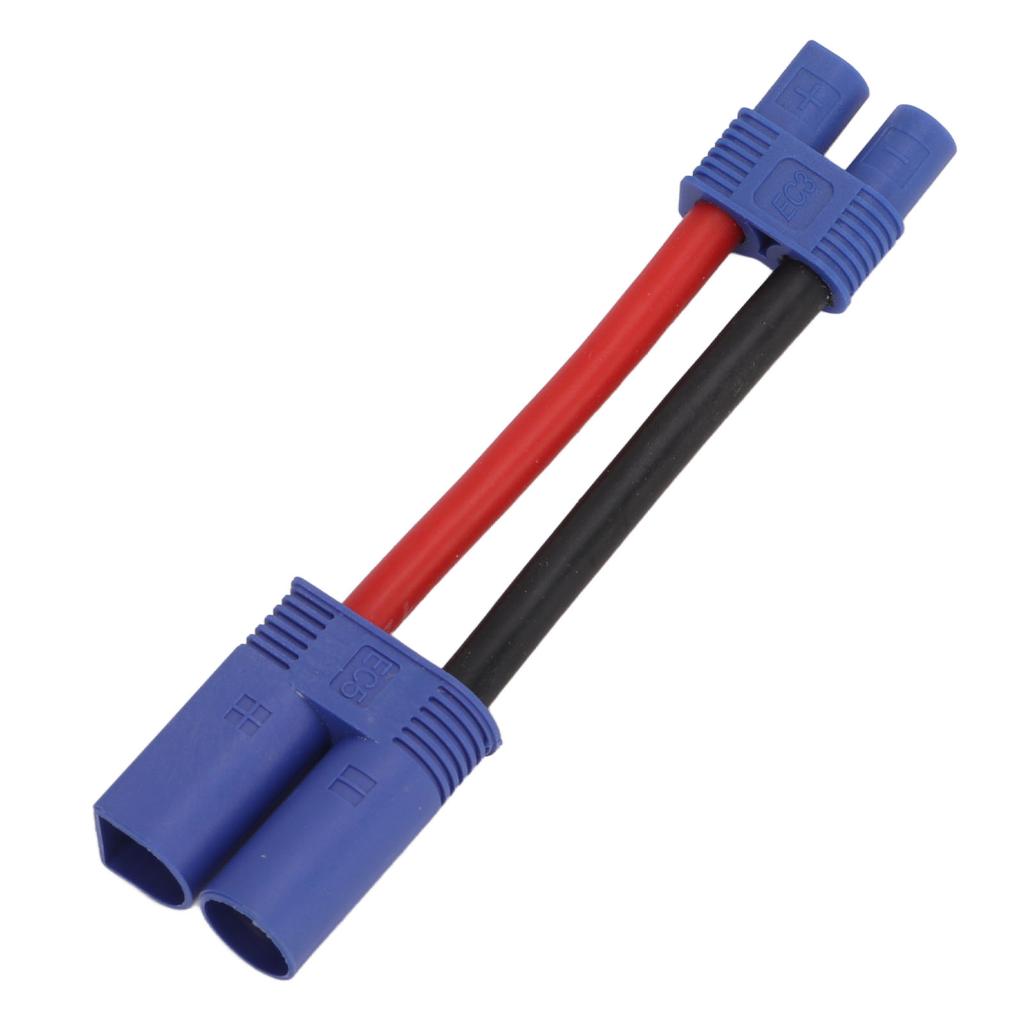 Кабель EC5 - EC3 длиной около 3,5 дюйма, 12AWG, безопасный, мягкий, устойчивый к коррозии, прочный и долговечный
