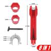5/8 In 1 Multifunctional Sink Faucet Wrench Bathroom Anti-Slip Double Head Wrench Water Heater Plumbing Universal Repair Tool