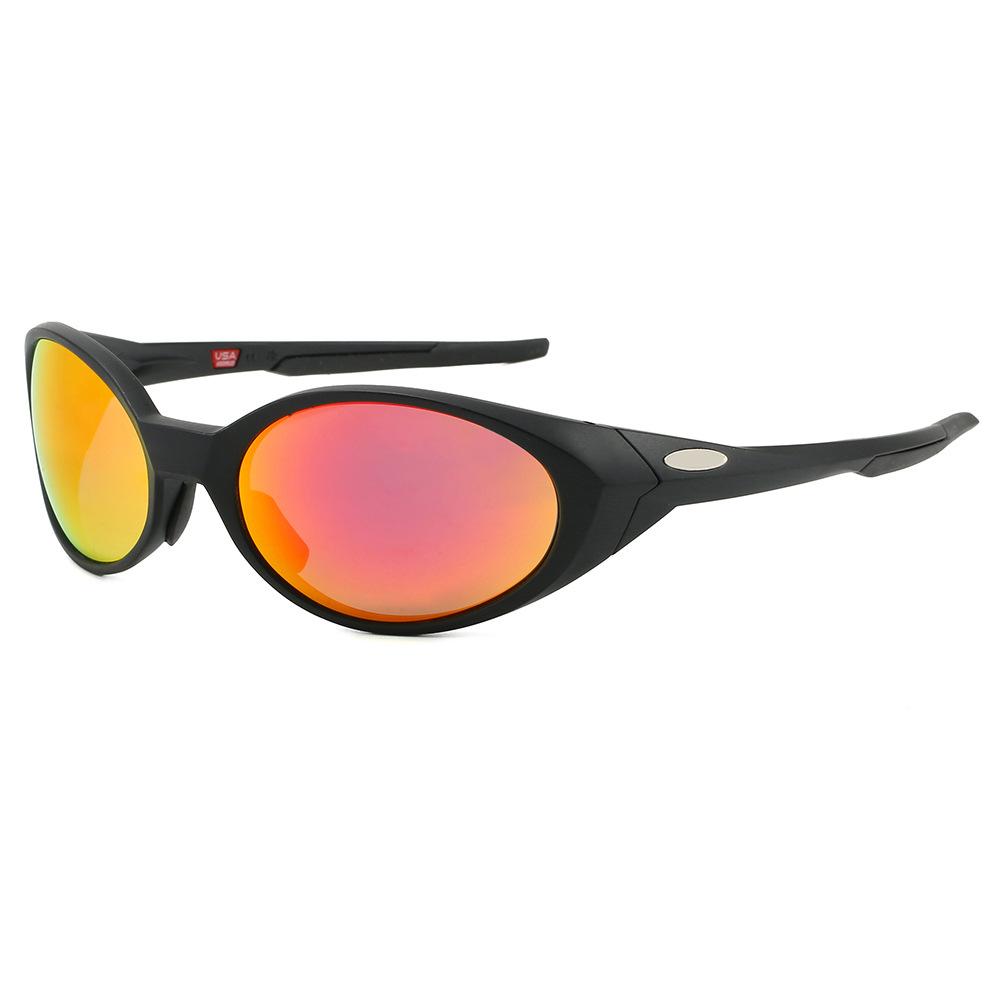New outdoor sports cycling nylon polarized sunglasses for men and women, trendy retro travel and driving sunglasses9438