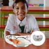 Portion Kids Plates Divided Children's Multi grid Food Separation