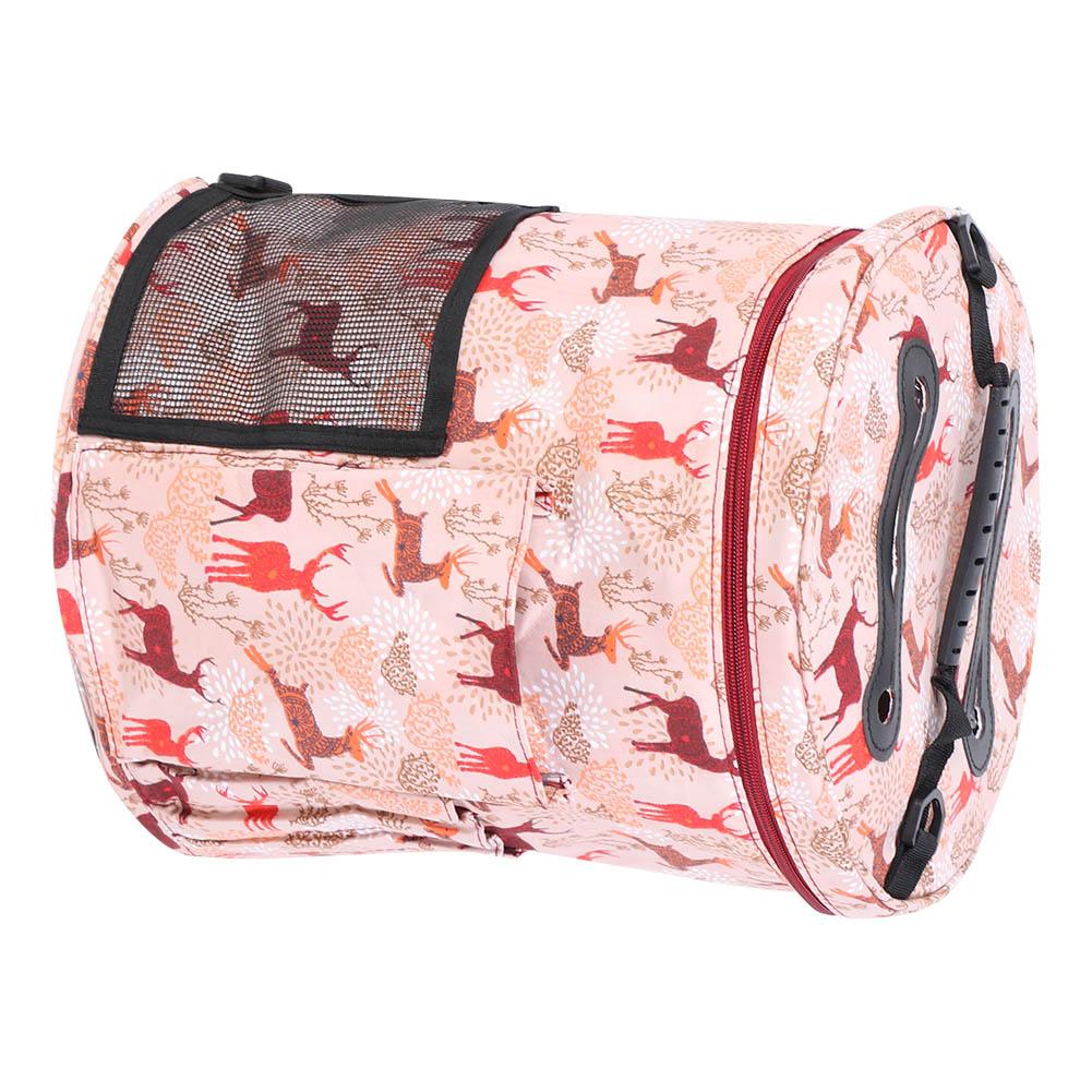 Knitting Storage Bag Portable Crochet Hook Needle Sewing Tool Accessories Case(Large Barrel)