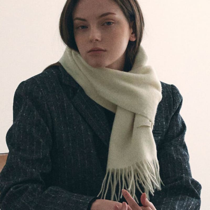 ADAUL Finn wool long muffler - 6color