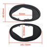 Door Side Mirror Gasket Rubber Pad Sealing Ring For MINI Cooper R50 R52 R53 51167058083 51167058084
