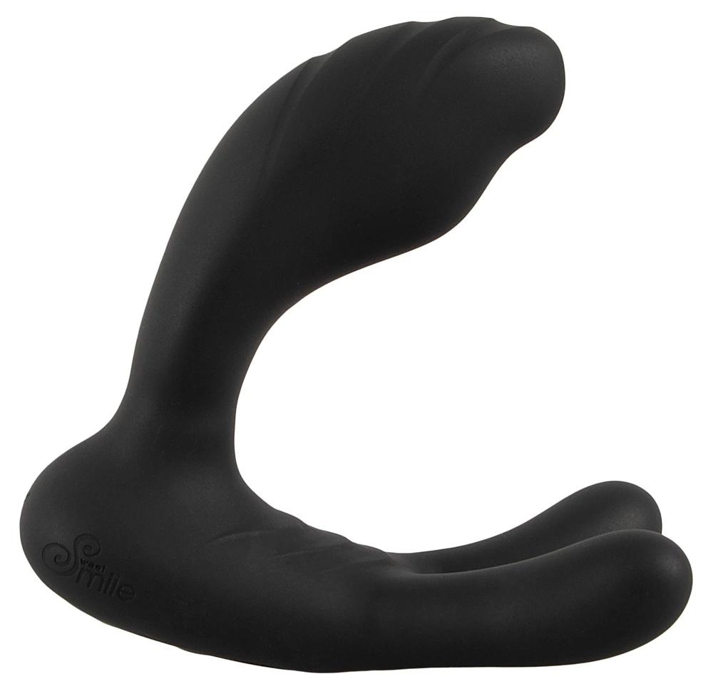 Sweet Smile - Dual G-Spot and Clitoral Stimulation Vibrator Black