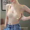 Women's Seamless Shaping Bra with Adjustable Support and Side Gathering