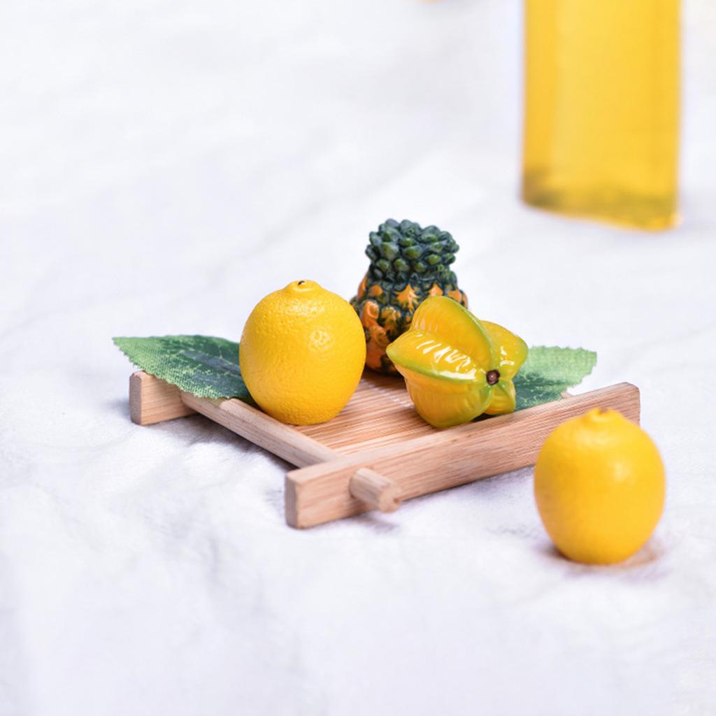 Миниатюрные фигурки, имитация личи, клубники, фруктов, микроландшафтные украшения для украшения дома, аксессуары для декора стола