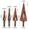 Chamfering Drilling Tools Multi-function Metal Drill Hole Opener Step Drill Bit HSS