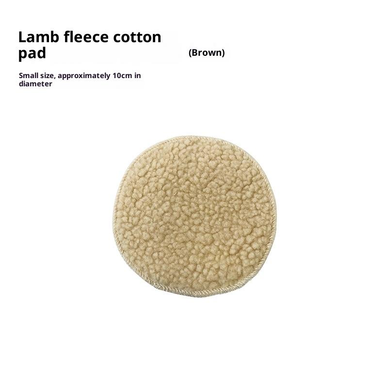 Осень Зима Теплая Лежанка из Овечьей Шерсти в Форме Птичьего Гнезда Хлопковая Подстилка Маленькое Животное Птица Круглая Спальная Кровать Спальный Инструмент Аксессуары для Клетки Попугая