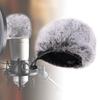 Microphone Outdoor Furry Windscreen Muff Wind Microphone Wind Screen Furry Muffs Windproof Mic Cover