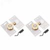 2pcs Smooth Sliding Door Wheel 30mm Wheel Diameter Wardrobe Door Roller  Closet Door
