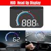 HUD Автомобильный проекционный дисплей Приборная панель автомобиля Отображение скорости автомобиля Расход топлива Очистка кода неисправности Аварийный сигнал неисправности двигателя