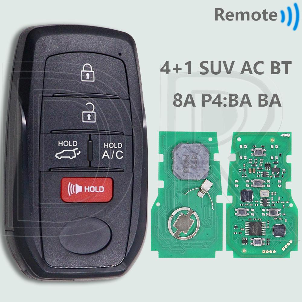 DR HYQ14FBX B3N2K2R 8A P4:Автомобильный пульт ДУ BA для Toyota Corrolla Crown Voxy Highlander Land Cruiser Prius Venza Alphard Sienna