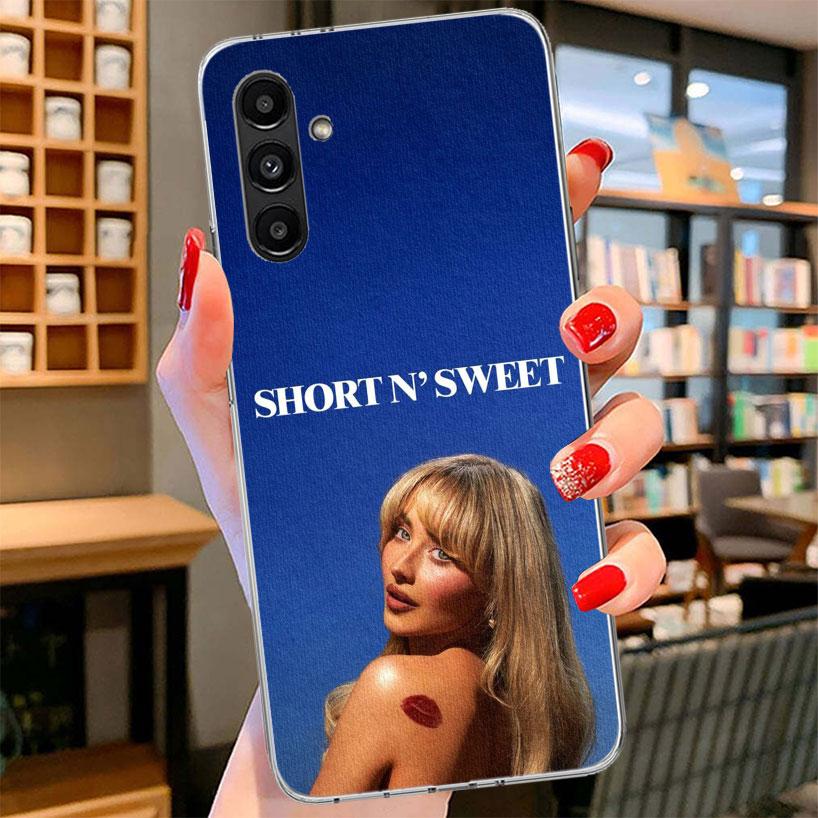 CR66 S-Sabrina C-Carpenter Phone Case For Samsung Galaxy A17 A37 A57 A16 A26 A36 A56 A15 A25 A35 A55 A14 A24 A34 A54 A13 A23 A33