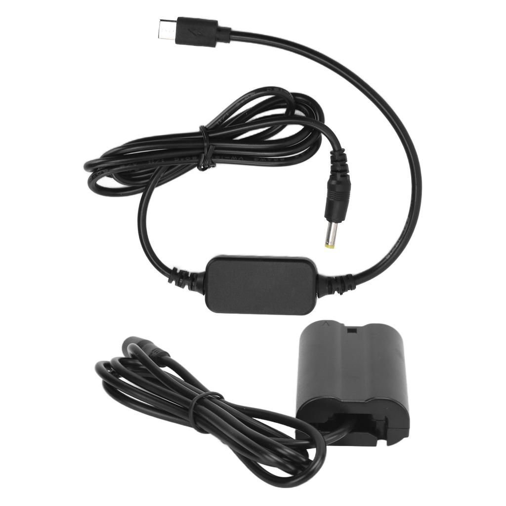 Кабель USB Type C для подключения фиктивной батареи EN‑EL15 к внешнему аккумулятору для камеры Nikon D810 Z567 II D750