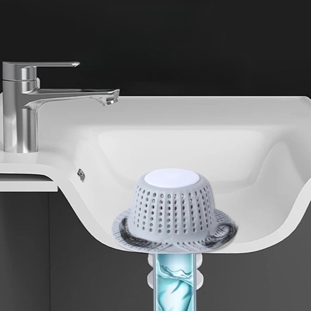 Новый сливной ловушка для волос для ванны, складной протектор для сливов, для подъемных и обычных сливов душа, ванны, раковины для ванной комнаты