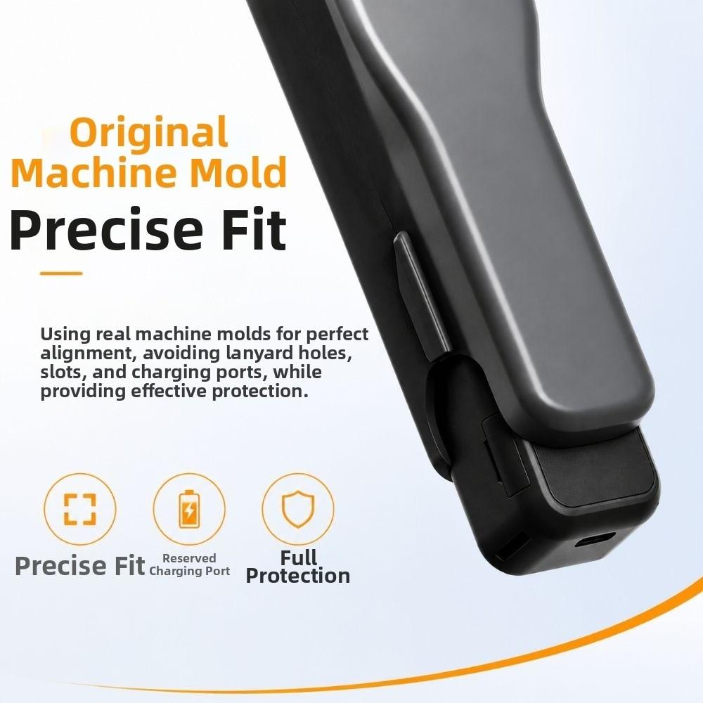 With Lens Filter Slots Full Body Protective Cover Flip Cover Storage Case for DJI Osmo Pocket 3/4