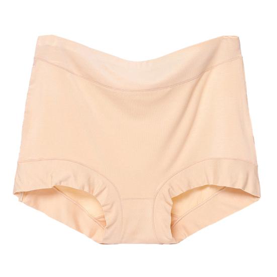 Нижнее белье из хлопка No Show с высокой талией для женщин, полностью закрывающие послеродовые трусы, бесшовные эластичные трусики больших размеров