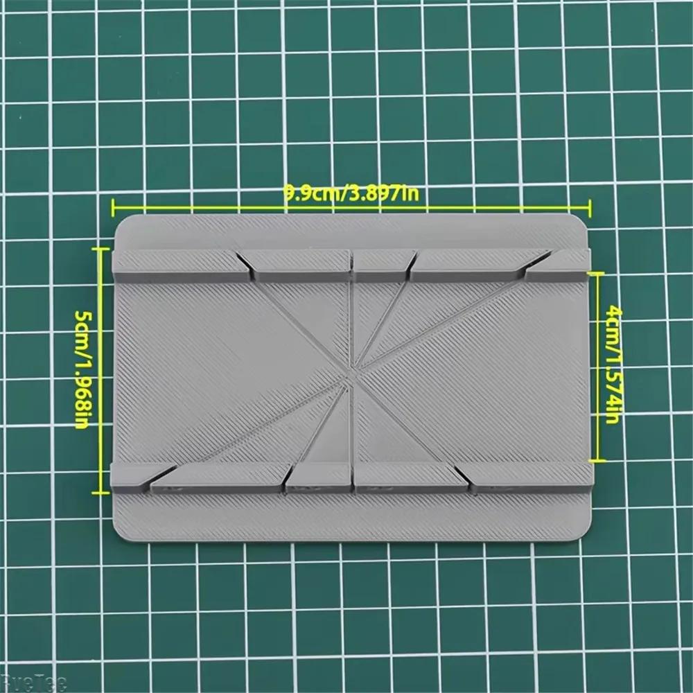 1 шт. Помощник для резки моделей - Точная 3D-печать, многоугольная резка (30°, 45°, 60°, 90°) для DIY-проектов Фиксация инструмента