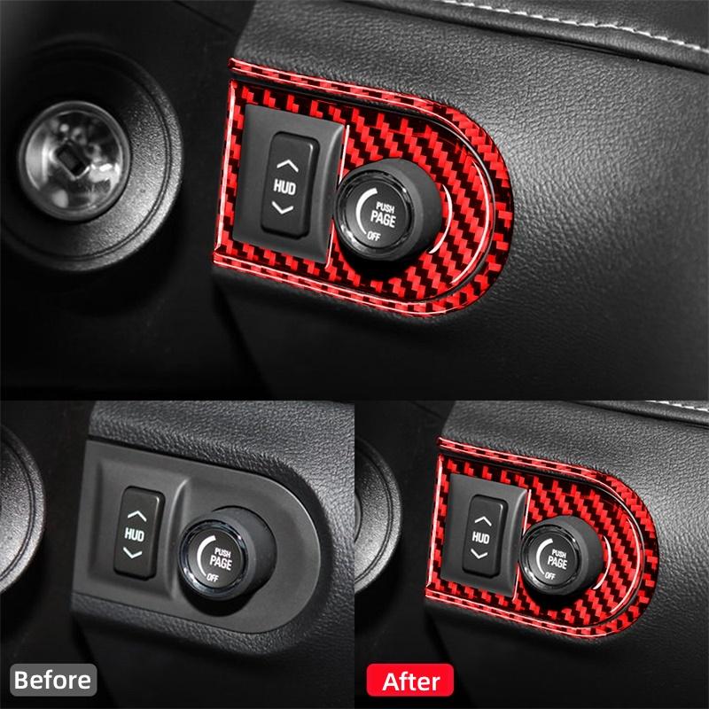 Настоящее углеродное волокно для Chevrolet Camaro 2010 2011 2012 2013 2014 2015 аксессуары интерьер автомобиля HUD панель накладка декоративная наклейка