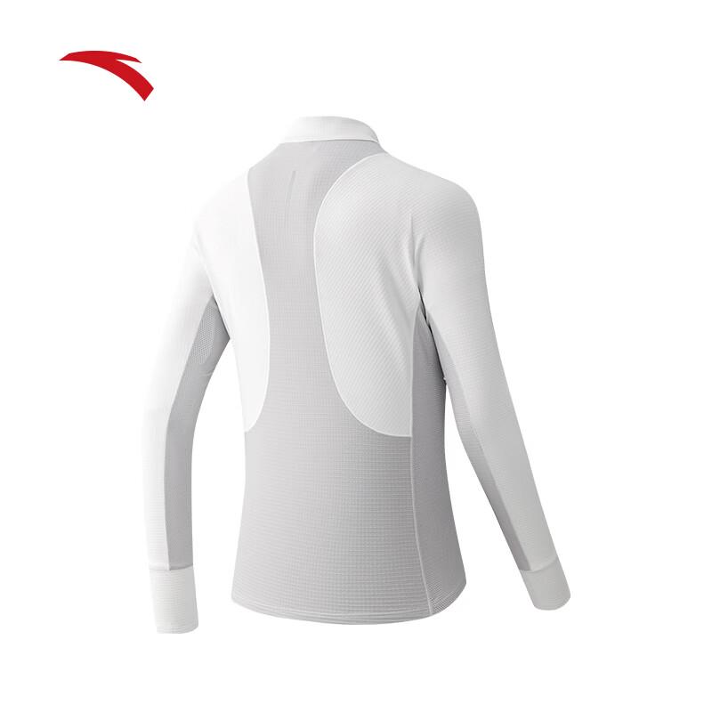 Anta Women's Zero Pressure Light Warm Running Half-Zip Long-Sleeve T-Shirt