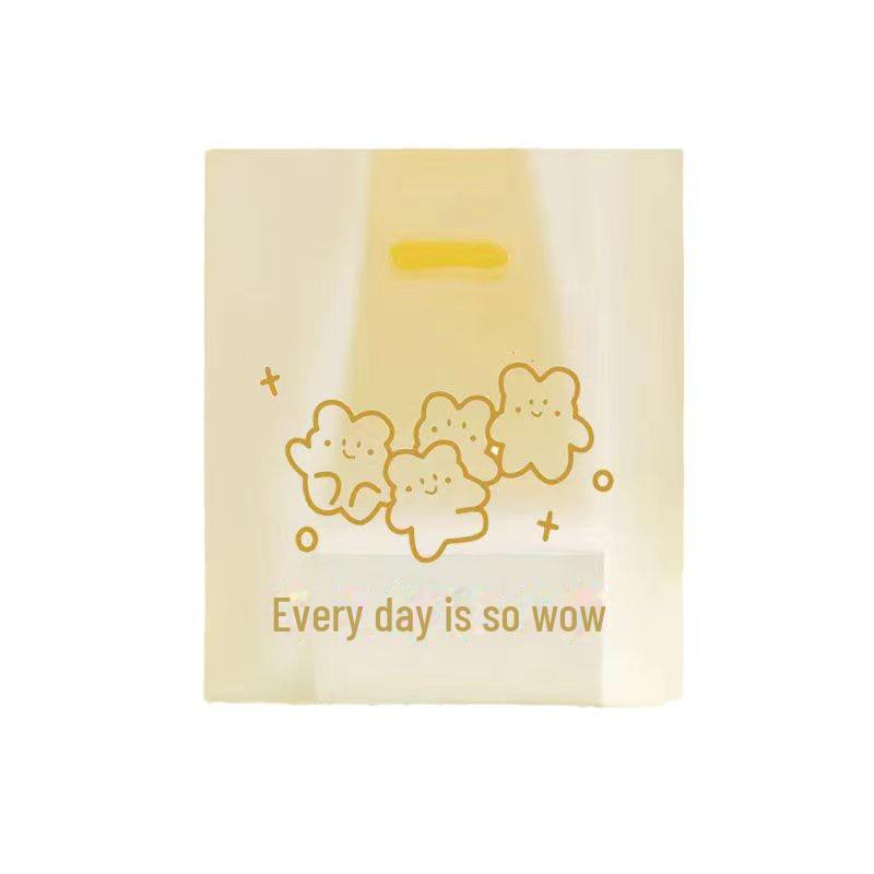 Пластиковая сумка для выпечки торта, еды на вынос, салата, одноразовой еды, прозрачная упаковка