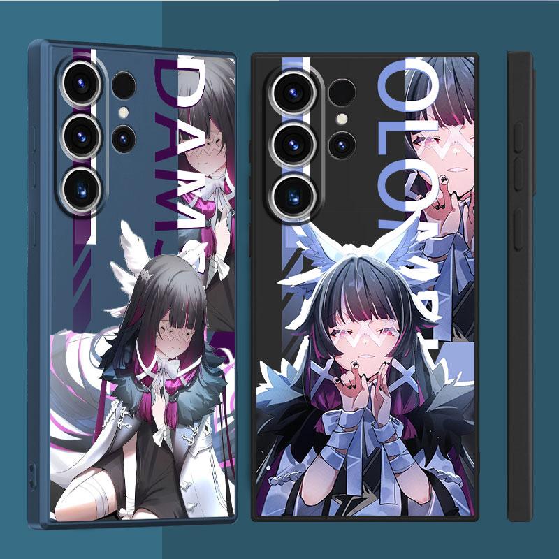 Квадратный жидкий чехол для Samsung Galaxy Note 20 Ultra Note 10 Plus 8 9 S20 S22 S23 Ultra S21 Luxury Genshin Impac Peoples