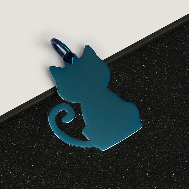 Для оптовой продажи металлическая бижутерия, бирка для питомца (рыба-сом), кулон, карта от потери, лазерная гравировка, собачья бирка из нержавеющей стали