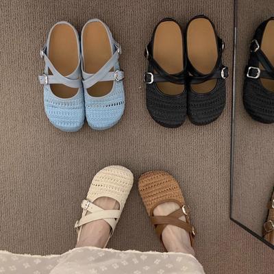 Женские весенне-летние отпускные полушлепанцы Мэри Джейн