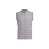 Frostguard Down Vest 670 Fill Solid Color Logo Golf Sports Down Vest Men Vests Gray HZ6100